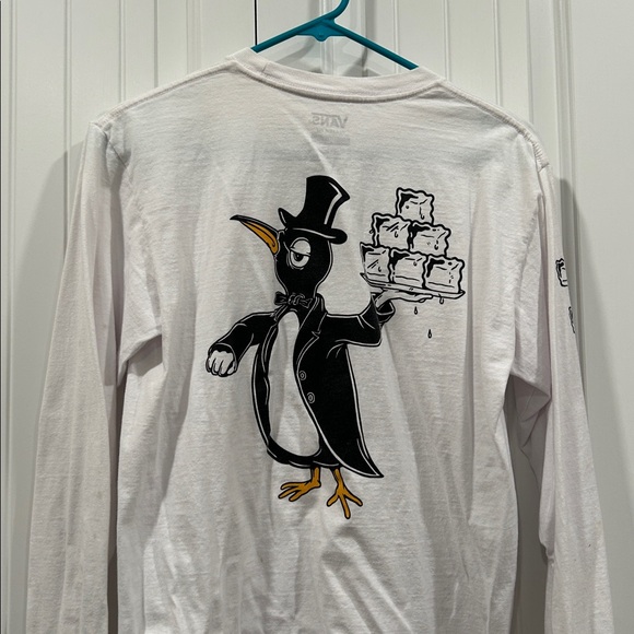 Vans Classic White Long Sleeve Tee - Picture 6 of 7